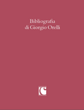 Bibliografia di Giorgio Orelli - Cenobio